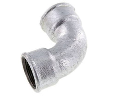 Raccord coudé 90deg Rp1 1/4'' Femelle Court Fonte 25bar (351.25psi)