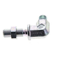 Raccord coudé 90deg G1/8'' Bulkhead Haute Pression Acier 60° Cône 350bar (4917.5psi) Hydraulique