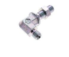 Raccord coudé 90deg G1/8'' Bulkhead Haute Pression Acier 60° Cône 350bar (4917.5psi) Hydraulique