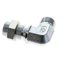 Raccord coudé 90deg G3/4'' Bulkhead Haute Pression Acier 60° Cône 325bar (4566.25psi) Hydraulique