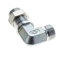 Raccord coudé 90deg G3/4'' Bulkhead Haute Pression Acier 60° Cône 325bar (4566.25psi) Hydraulique