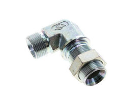 Raccord coudé 90deg G3/4'' Bulkhead Haute Pression Acier 60° Cône 325bar (4566.25psi) Hydraulique