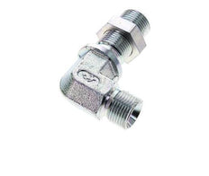 Raccord coudé 90deg G3/8'' Bulkhead Haute Pression Acier 60° Cône 325bar (4566.25psi) Hydraulique
