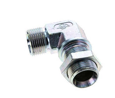 Raccord coudé 90deg G1'' Bulkhead Haute Pression Acier 60° Cône 225bar (3161.25psi) Hydraulique