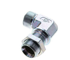Raccord coudé 90deg G1'' Bulkhead Haute Pression Acier 60° Cône 225bar (3161.25psi) Hydraulique