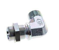 Raccord coudé 90deg G1'' Bulkhead Haute Pression Acier 60° Cône 225bar (3161.25psi) Hydraulique