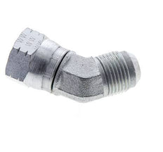 Raccord JIC coudé 45deg UNF 7/8''-14 Mâle x Femelle Acier 210bar (2950.5psi)
