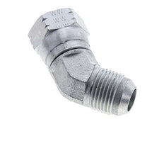 Raccord JIC coudé 45deg UNF 7/8''-14 Mâle x Femelle Acier 210bar (2950.5psi)