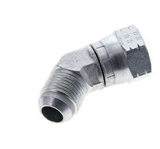 Raccord JIC coudé 45deg UNF 7/8''-14 Mâle x Femelle Acier 210bar (2950.5psi)