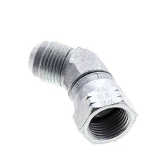 Raccord JIC coudé 45deg UNF 7/8''-14 Mâle x Femelle Acier 210bar (2950.5psi)