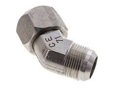 45deg JIC Angled Fitting UN 1-5/16''-12 Male x Female Stainless Steel 170bar (2388.5psi)
