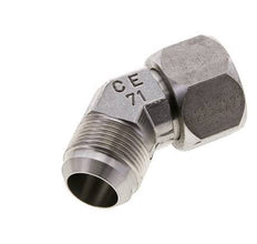 45deg JIC Angled Fitting UN 1-5/16''-12 Male x Female Stainless Steel 170bar (2388.5psi)