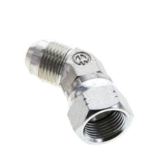 Raccord JIC coudé 45deg UNF 3/4''-16 Mâle x Femelle Acier 275bar (3863.75psi)