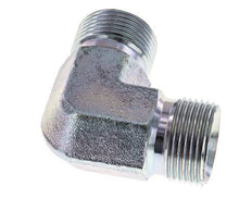 Raccord coudé 90deg G3/4'' Acier Haute Pression 60° Cône 325bar (4566.25psi) Hydraulique
