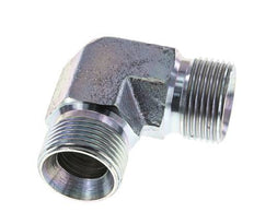 Raccord coudé 90deg G3/4'' Acier Haute Pression 60° Cône 325bar (4566.25psi) Hydraulique