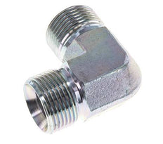 Raccord coudé 90deg G1'' Acier Haute Pression Cône 60° 225bar (3161.25psi) Hydraulique