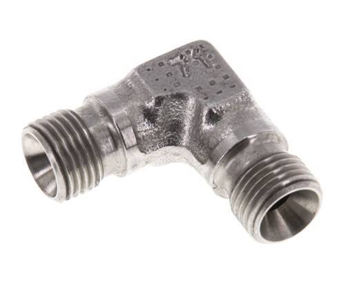90deg Angled Fitting G1/8'' High Pressure Stainless Steel 60° Cone 400bar (5620.0psi) Hydraulic