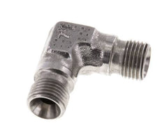 Raccord coudé 90deg G1/8'' Acier inoxydable haute pression Cône 60° 400bar (5620.0psi) Hydraulique