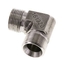 Raccord coudé 90deg G3/4'' Acier inoxydable haute pression Cône 60° 325bar (4566.25psi) Hydraulique