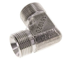 Raccord coudé 90deg G3/4'' Acier inoxydable haute pression Cône 60° 325bar (4566.25psi) Hydraulique