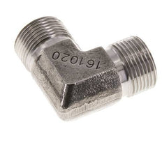 Raccord coudé 90deg G3/4'' Acier inoxydable haute pression Cône 60° 325bar (4566.25psi) Hydraulique