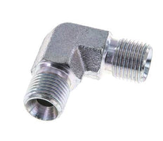 Raccord coudé 90deg G1/8'' Acier haute pression 60° Cône 400bar (5620.0psi) Hydraulique