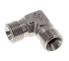 90deg Angled Fitting G3/8'' High Pressure Stainless Steel 60° Cone 325bar (4566.25psi) Hydraulic