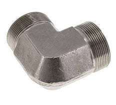 Raccord coudé 90deg G2'' Acier inoxydable haute pression Cône 60° 175bar (2458.75psi) Hydraulique