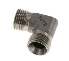Raccord coudé 90deg G1/2'' Acier inoxydable haute pression Cône 60° 350bar (4917.5psi) Hydraulique