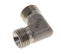 Raccord coudé 90deg G1/2'' Acier inoxydable haute pression Cône 60° 350bar (4917.5psi) Hydraulique