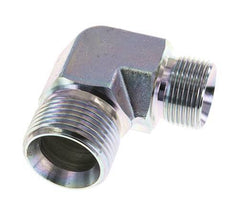 Raccord réducteur angulaire 90deg G3/4'' x G1'' Acier haute pression Cône 60° 225bar (3161.25psi) Hydraulique