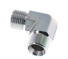 Raccord coudé 90deg G1/2'' Haute Pression Acier 60° Cône 350bar (4917.5psi) Hydraulique