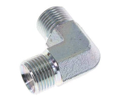 Raccord coudé 90deg G1/2'' Haute Pression Acier 60° Cône 350bar (4917.5psi) Hydraulique