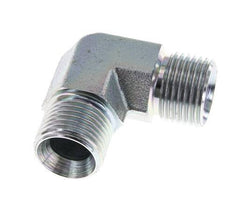 Raccord coudé 90deg G1/2'' Haute Pression Acier 60° Cône 350bar (4917.5psi) Hydraulique