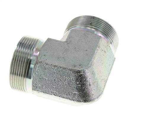 Raccord coudé 90deg G2'' Acier Haute Pression Cône 60° 175bar (2458.75psi) Hydraulique