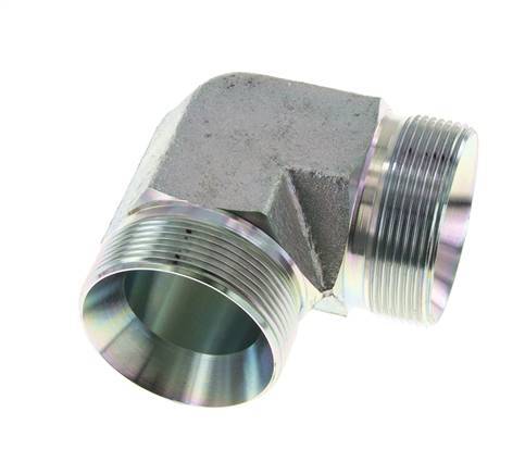 Raccord coudé 90deg G2'' Acier Haute Pression Cône 60° 175bar (2458.75psi) Hydraulique