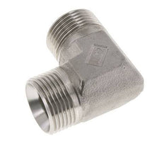 Raccord coudé 90deg G1'' Acier inoxydable haute pression Cône 60° 225bar (3161.25psi) Hydraulique