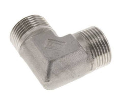 Raccord coudé 90deg G1'' Acier inoxydable haute pression Cône 60° 225bar (3161.25psi) Hydraulique