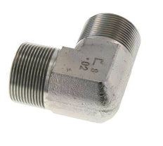 Raccord coudé 90deg G1 1/2'' Acier Haute Pression Cône 60° 190bar (2669.5psi) Hydraulique