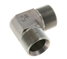 Raccord coudé 90deg G1 1/2'' Acier Haute Pression Cône 60° 190bar (2669.5psi) Hydraulique