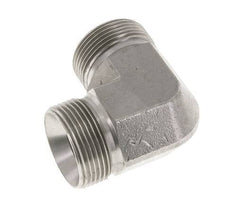 Raccord coudé 90deg G1 1/4'' Acier inoxydable haute pression Cône 60° 190bar (2669.5psi) Hydraulique