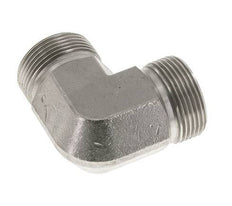 Raccord coudé 90deg G1 1/4'' Acier inoxydable haute pression Cône 60° 190bar (2669.5psi) Hydraulique
