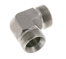 Raccord coudé 90deg G1 1/4'' Acier inoxydable haute pression Cône 60° 190bar (2669.5psi) Hydraulique