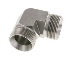 Raccord coudé 90deg G1 1/4'' Acier inoxydable haute pression Cône 60° 190bar (2669.5psi) Hydraulique