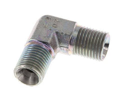 Raccord coudé 90deg G1/4'' Acier Haute Pression Cône 60° 350bar (4917.5psi) Hydraulique