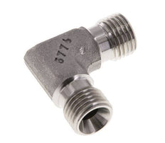 Raccord coudé 90deg G1/4'' Acier inoxydable haute pression Cône 60° 350bar (4917.5psi) Hydraulique