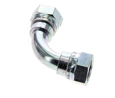 90deg Angled Fitting G3/4'' Female High Pressure Steel 60° Cone 175bar (2458.75psi) Hydraulic