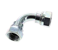 Raccord coudé 90deg G3/4'' Femelle Haute Pression Acier 60° Cône 175bar (2458.75psi) Hydraulique