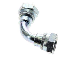 Raccord coudé 90deg G1/2'' Femelle Haute Pression Acier 60° Cône 300bar (4215.0psi) Hydraulique