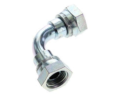 Raccord coudé 90deg G1/2'' Femelle Haute Pression Acier 60° Cône 300bar (4215.0psi) Hydraulique